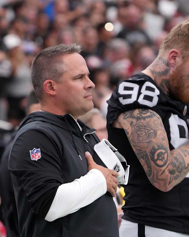 Josh McDaniels Maxx Crosby